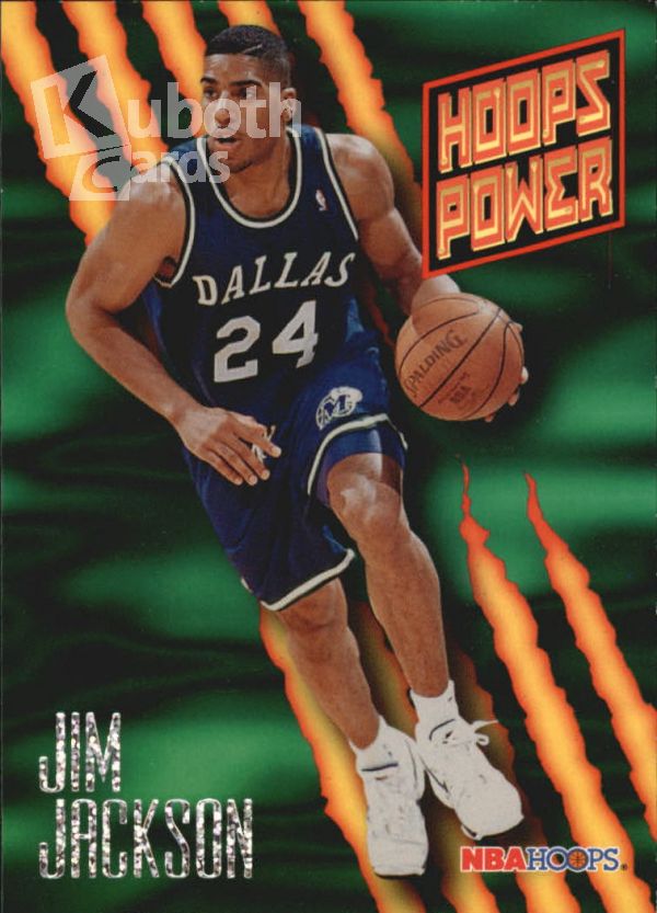 NBA 1994-95 Hoops Power Ratings - No PR-11 - Jim Jackson