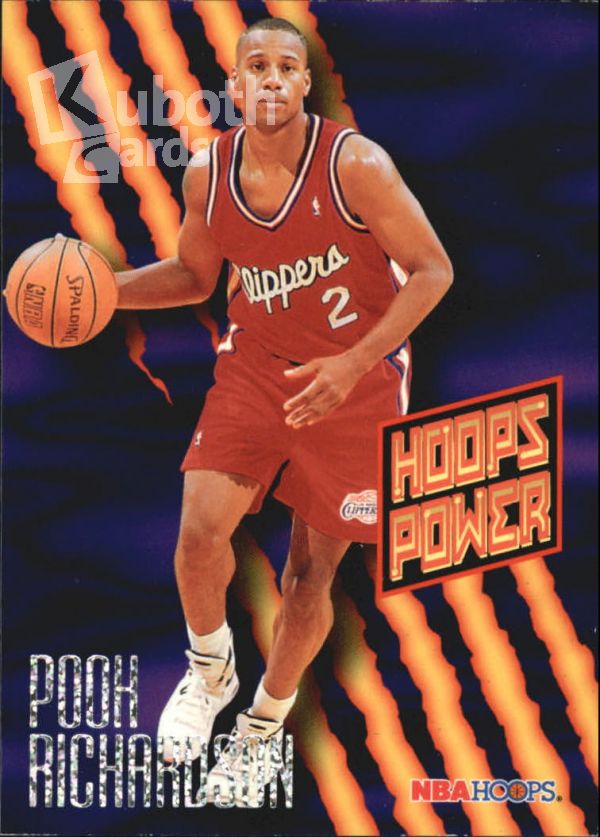 NBA 1994-95 Hoops Power Ratings - No PR-23 - Pooh Richardson