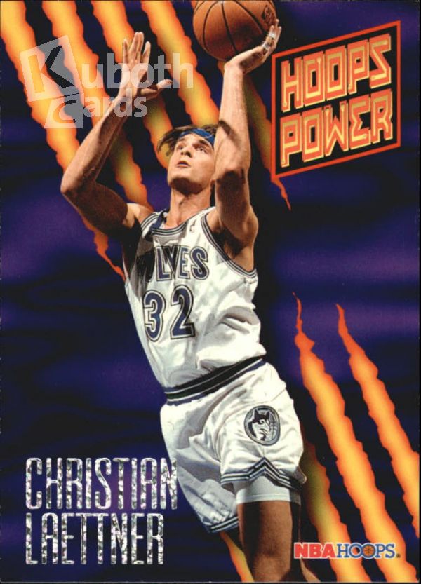 NBA 1994-95 Hoops Power Ratings - No PR-31 - Christian Laettner