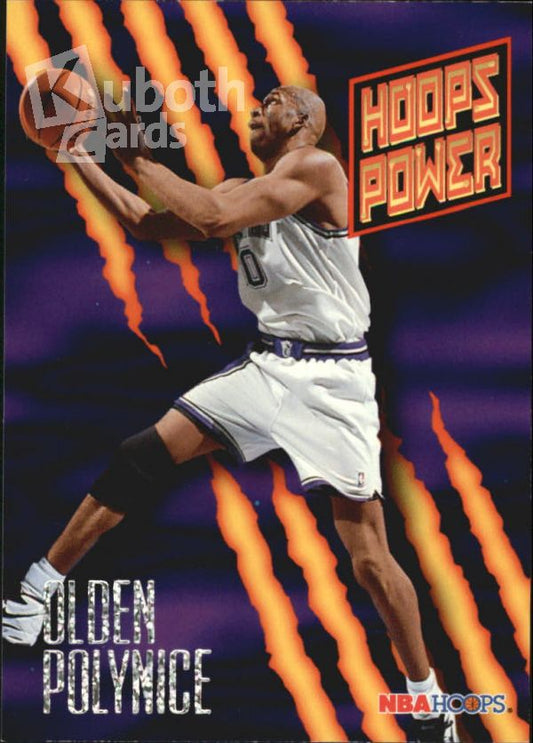 NBA 1994-95 Hoops Power Ratings - No PR-46 - Olden Polynice