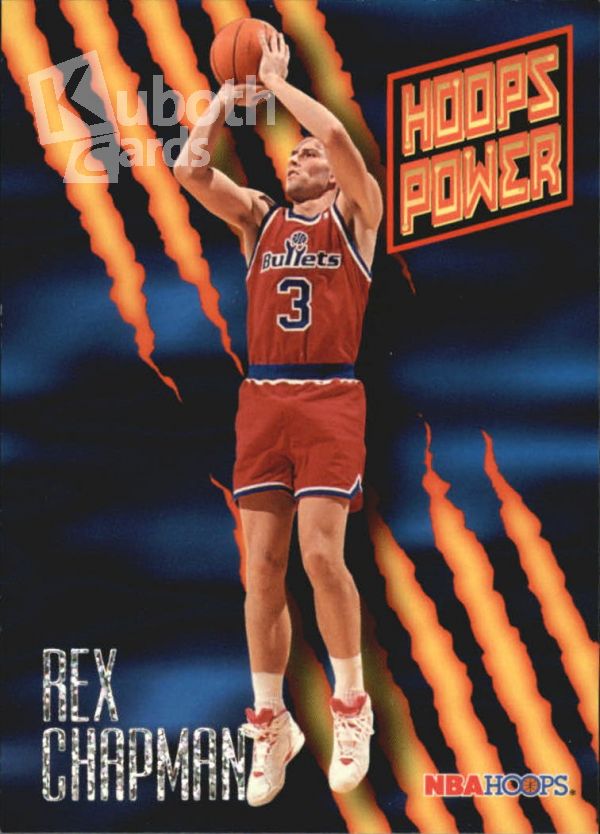 NBA 1994-95 Hoops Power Ratings - No PR-53 - Rex Chapman