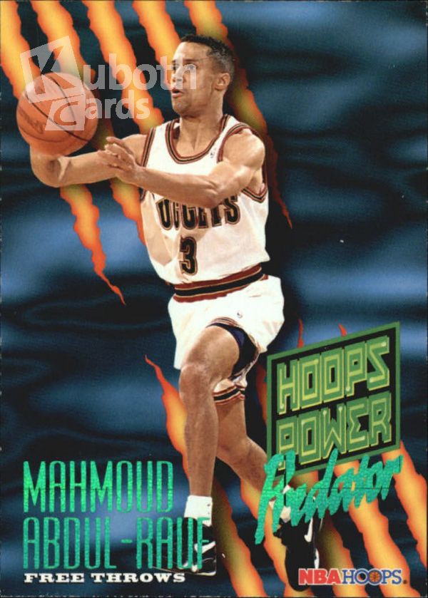 NBA 1994-95 Hoops Predators - No P-1 - Mahmoud Abdul-Rauf