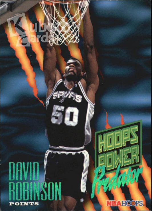 NBA 1994-95 Hoops Predators - No P-5 - David Robinson