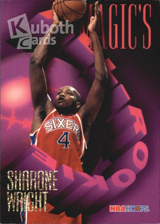 NBA 1994-95 Hoops Magic's All-Rookies - No AR-6 - Sharone Wright