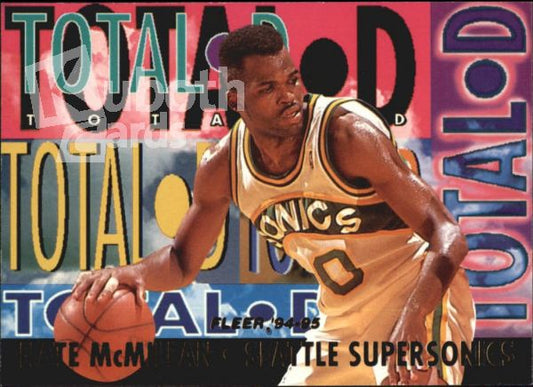 NBA 1994-95 Fleer Total D - No 2 of 10 - Nate McMillan