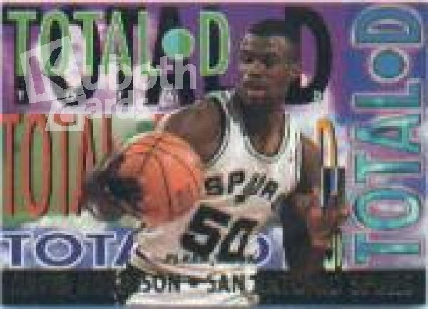 NBA 1994-95 Fleer Total D - No 8 of 10 - David Robinson