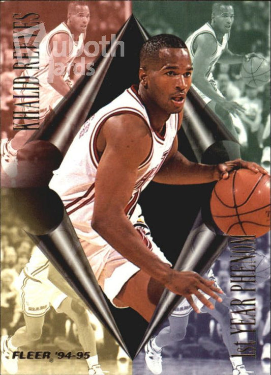 NBA 1994-95 Fleer First Year Phenoms - No 7 of 10 - Khalid Reeves