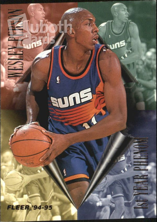 NBA 1994-95 Fleer First Year Phenoms - No 6 of 10 - Wesley Person