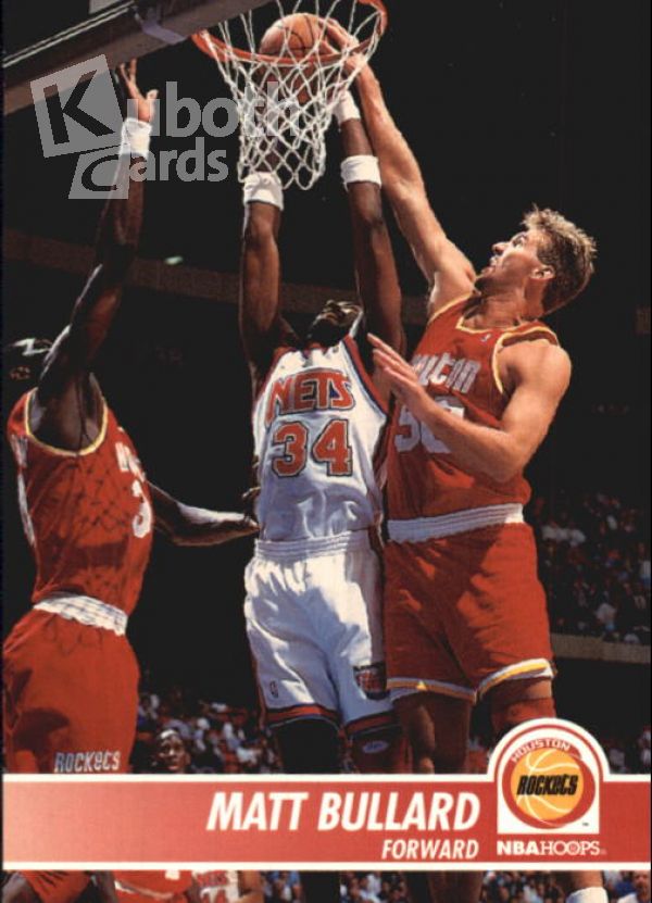 NBA 1994-95 Hoops - No 72 - Matt Bullard