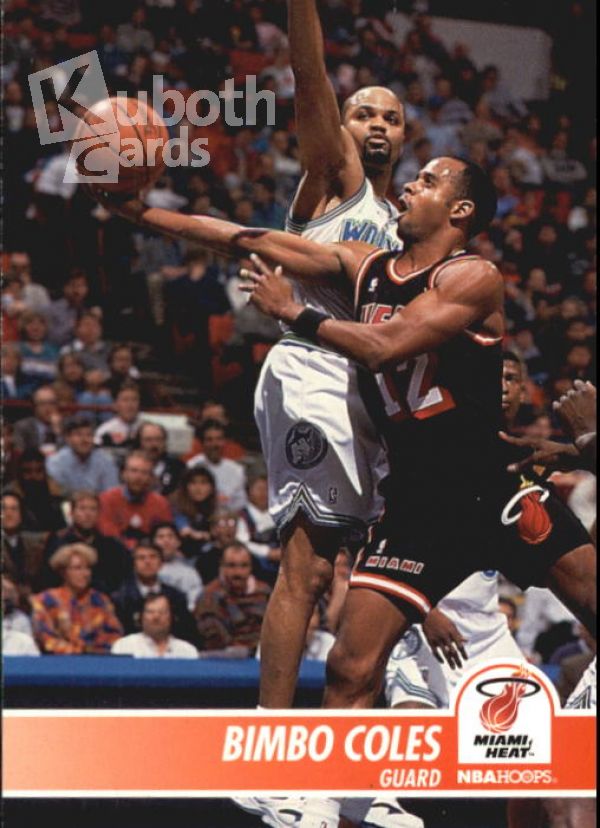 NBA 1994-95 Hoops - No 107 - Bimbo Coles