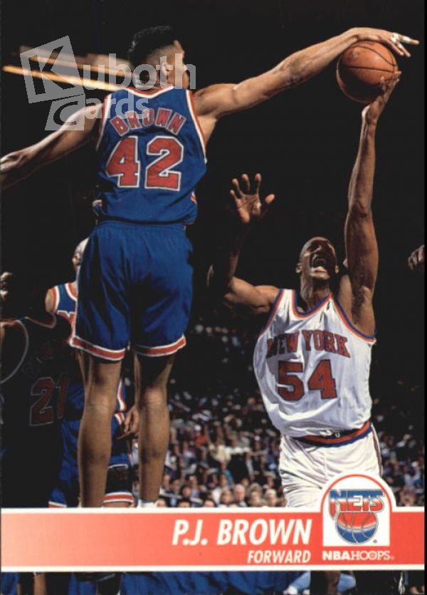 NBA 1994-95 Hoops - No 132 - B.J. Brown