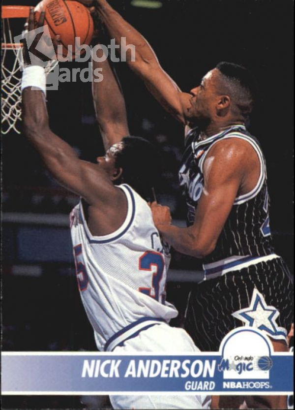 NBA 1994-95 Hoops - No. 148 - Nick Anderson