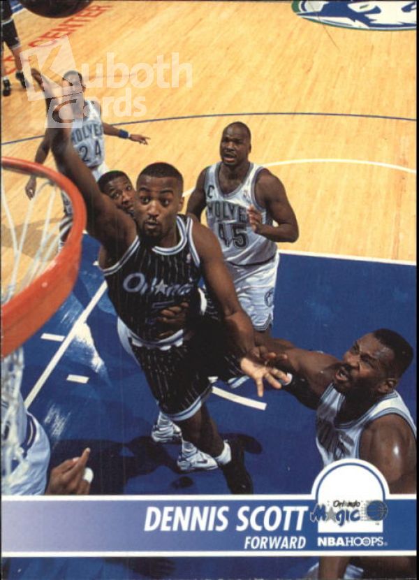 NBA 1994-95 Hoops - No 154 - Dennis Scott