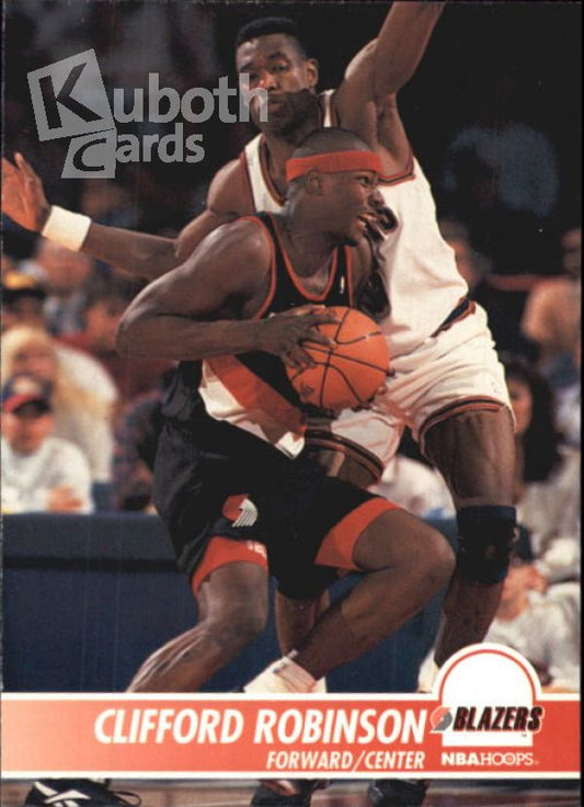 NBA 1994-95 Hoops - No. 179 - Clifford Robinson