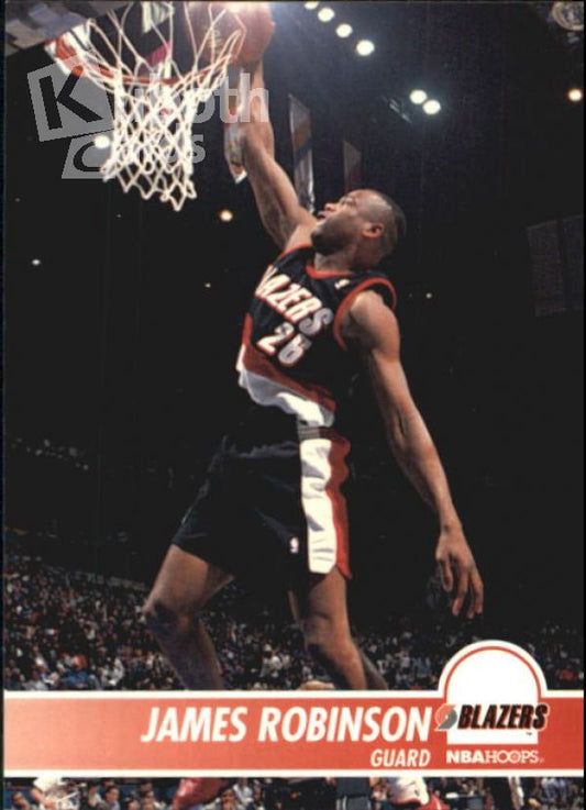 NBA 1994-95 Hoops - No. 180 - James Robinson