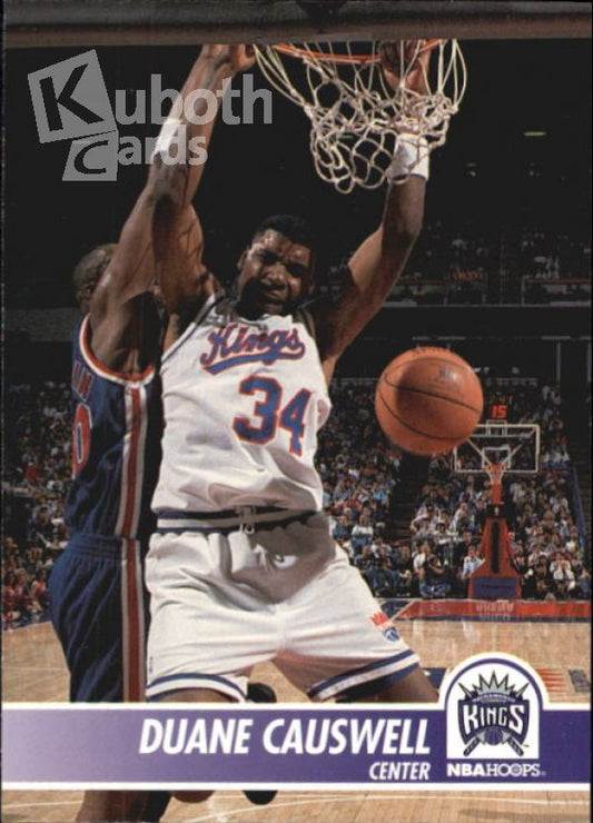 NBA 1994-95 Hoops - No. 183 - Duane Causwell