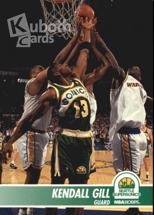 NBA 1994-95 Hoops - No 198 - Kendall Gill