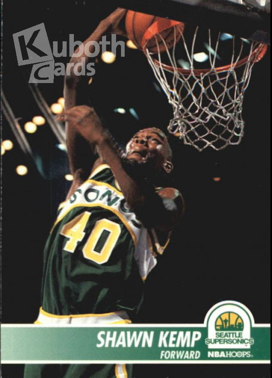 NBA 1994-95 Hoops - No. 200 - Shawn Kemp