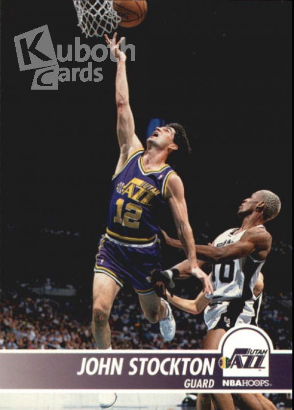 NBA 1994-95 Hoops - No. 214 - John Stockton