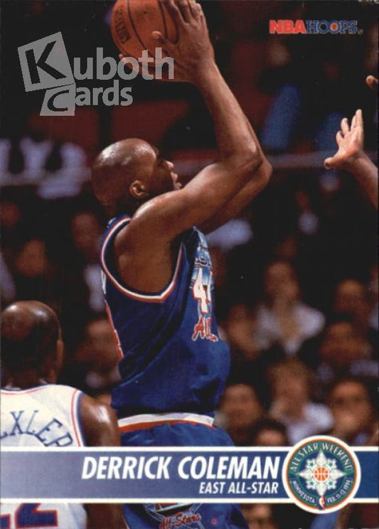 NBA 1994-95 Hoops - No. 227 - Derrick Coleman