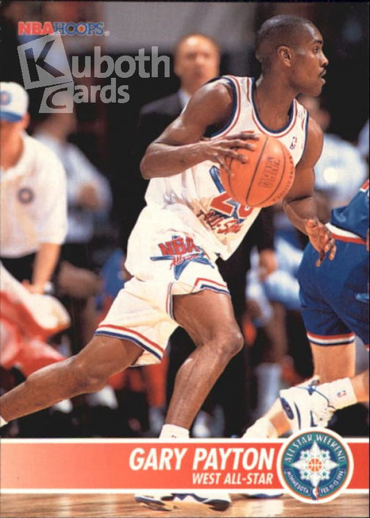 NBA 1994-95 Hoops - No. 245 - Gary Payton