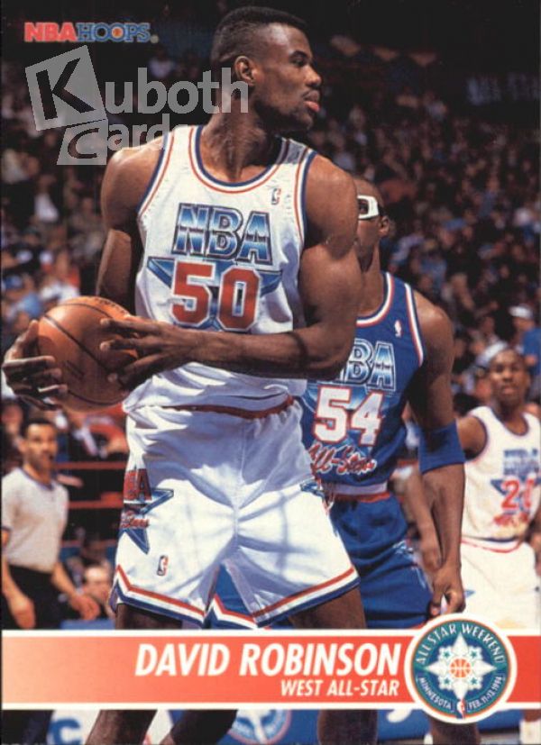 NBA 1994-95 Hoops - No. 248 - David Robinson