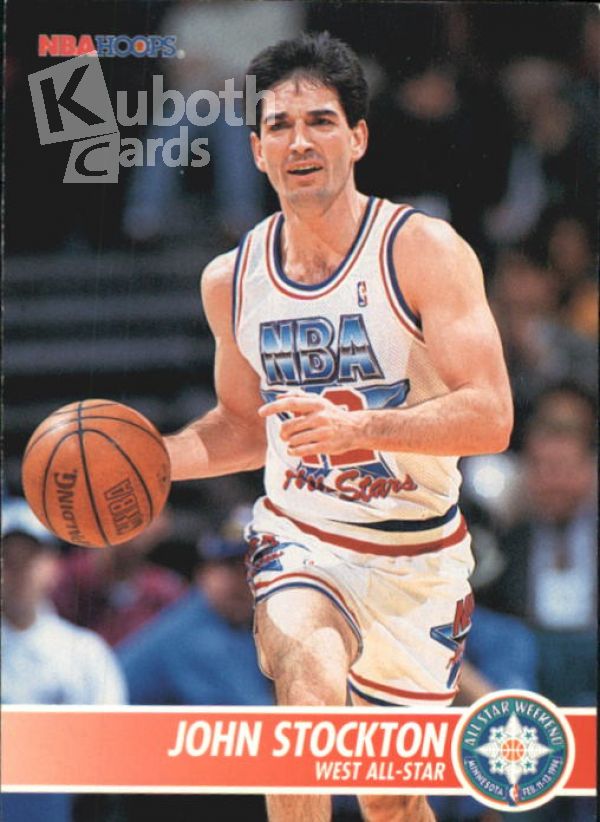 NBA 1994-95 Hoops - No. 250 - John Stockton