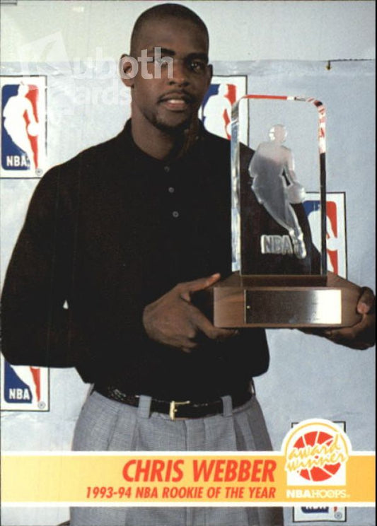 NBA 1994-95 Hoops - No. 259 - Chris Webber