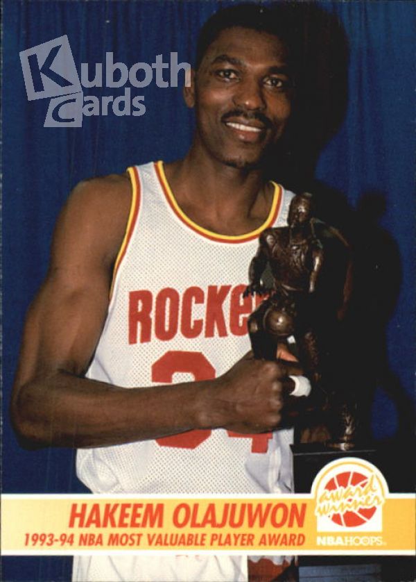 NBA 1994-95 Hoops - No. 260 - Hakeem Olajuwon