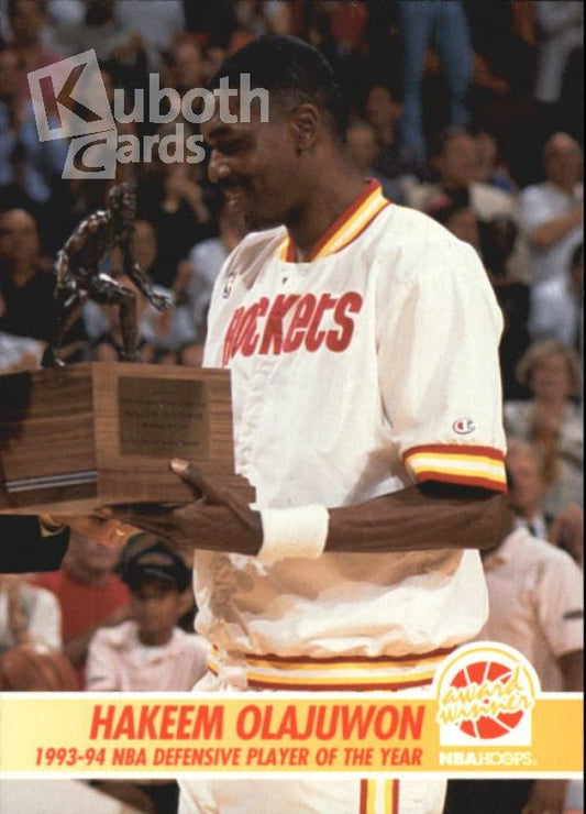 NBA 1994-95 Hoops - No. 261 - Hakeem Olajuwon