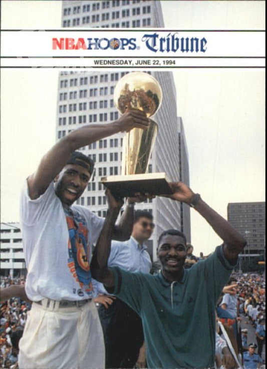 NBA 1994-95 Hoops - No. 273 - Hakeem Olajuwon