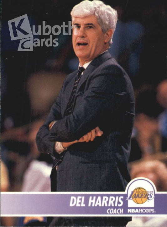 NBA 1994-95 Hoops - No. 285 - Del Harris