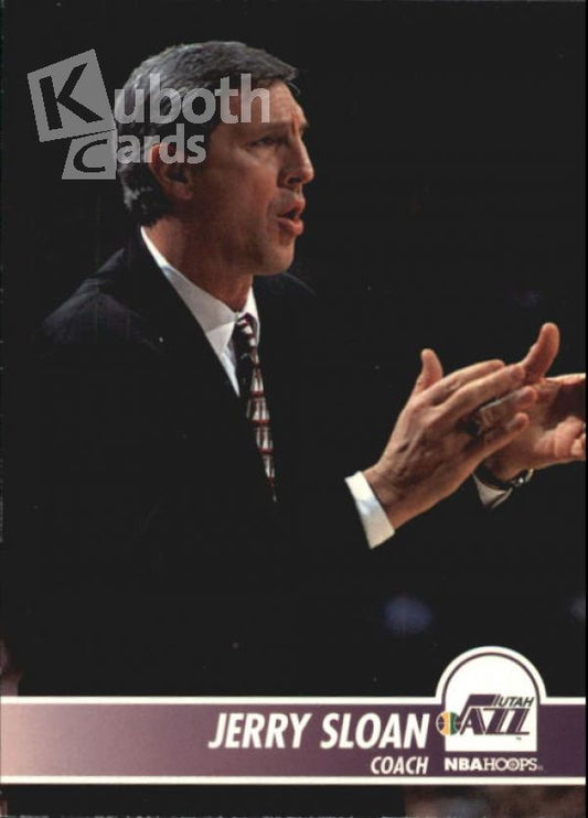 NBA 1994-95 Hoops - No. 295 - Jerry Sloan