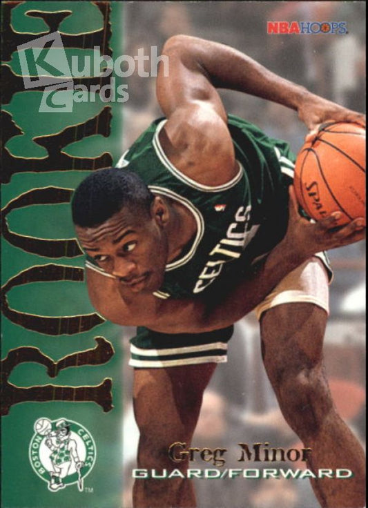 NBA 1994-95 Hoops - No. 307 - Greg Minor