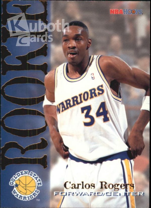 NBA 1994-95 Hoops - No. 327 - Carlos Rogers