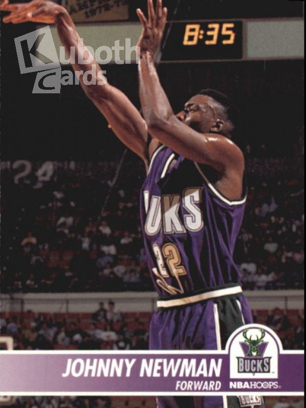 NBA 1994-95 Hoops - No. 347 - Johnny Newman