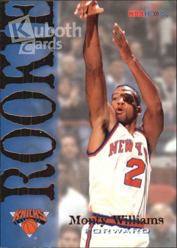 NBA 1994-95 Hoops - No 354 - Monty Williams