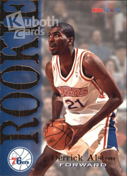 NBA 1994-95 Hoops - No. 358 - Derrick Alston