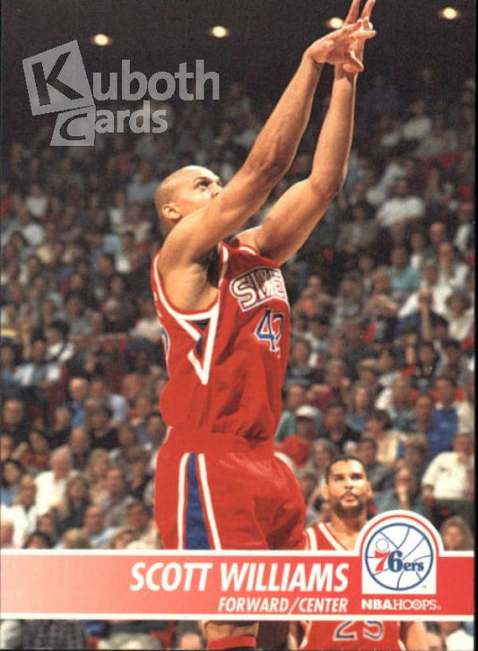 NBA 1994-95 Hoops - No 360 - Scott Williams