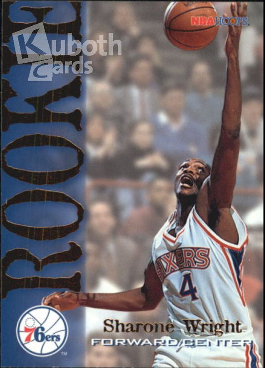 NBA 1994-95 Hoops - No. 361 - Sharone Wright