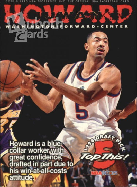 NBA 1994-95 Hoops - No 425 - Juwan Howard / Isaiah Rider