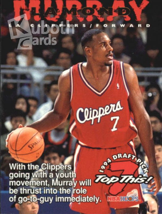 NBA 1994-95 Hoops - No 427 - Lamond Murray / Bobby Hurley