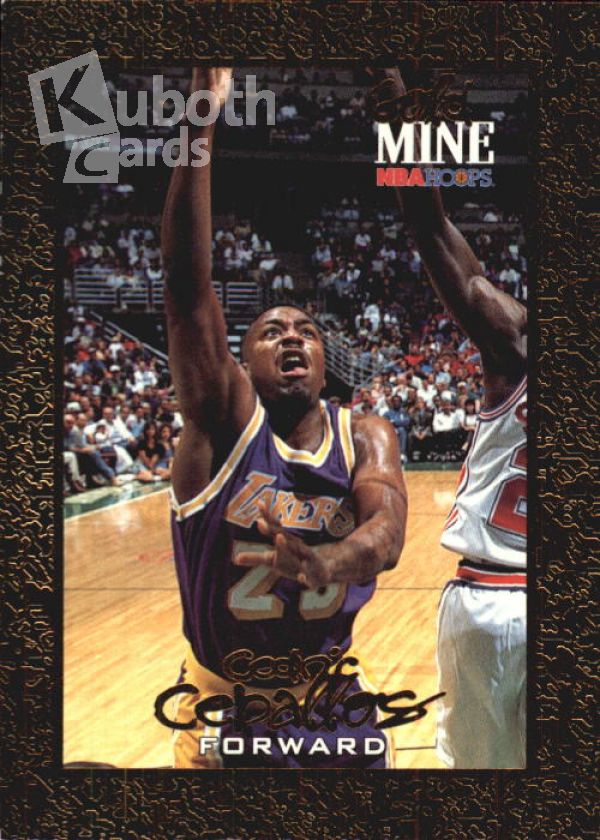 NBA 1994-95 Hoops - No. 440 - Cedric Ceballos