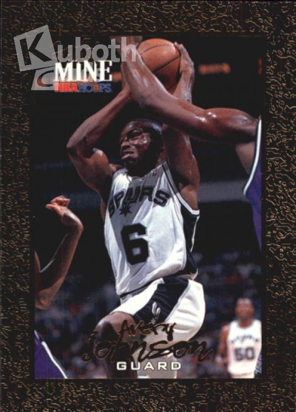 NBA 1994-95 Hoops - No. 447 - Avery Johnson