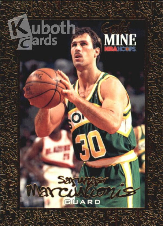 NBA 1994-95 Hoops - No 449 - Sarunas Marciulionis