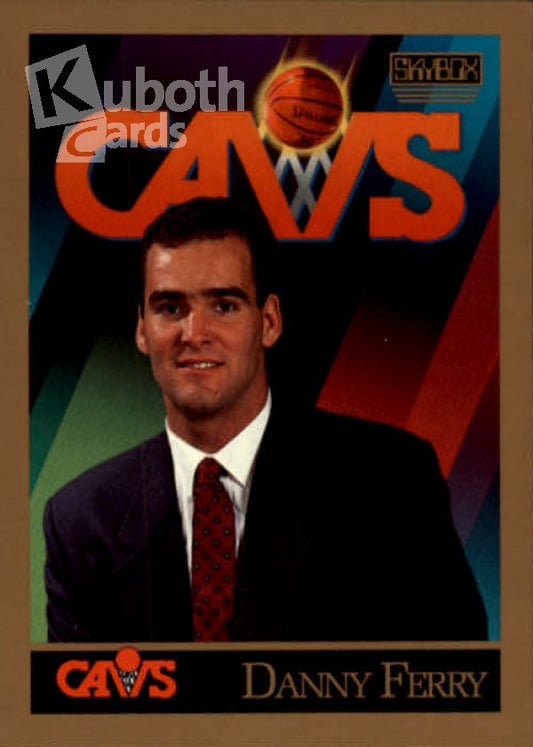 NBA 1990-91 SkyBox - No 300 - Danny Ferry