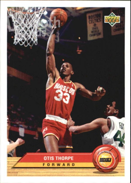 NBA 1992-93 Upper Deck McDonald's - No P16 - Otis Thorpe