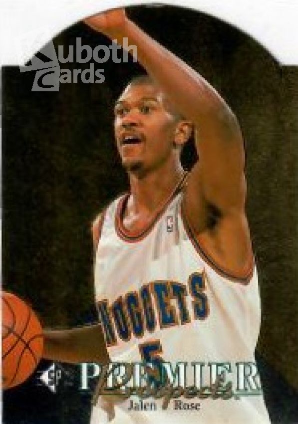 NBA 1994-95 SP Die Cuts - No D13 - Jalen Rose