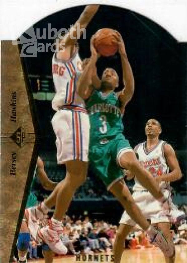 NBA 1994-95 SP Die Cuts - No D43 - Hersey Hawkins