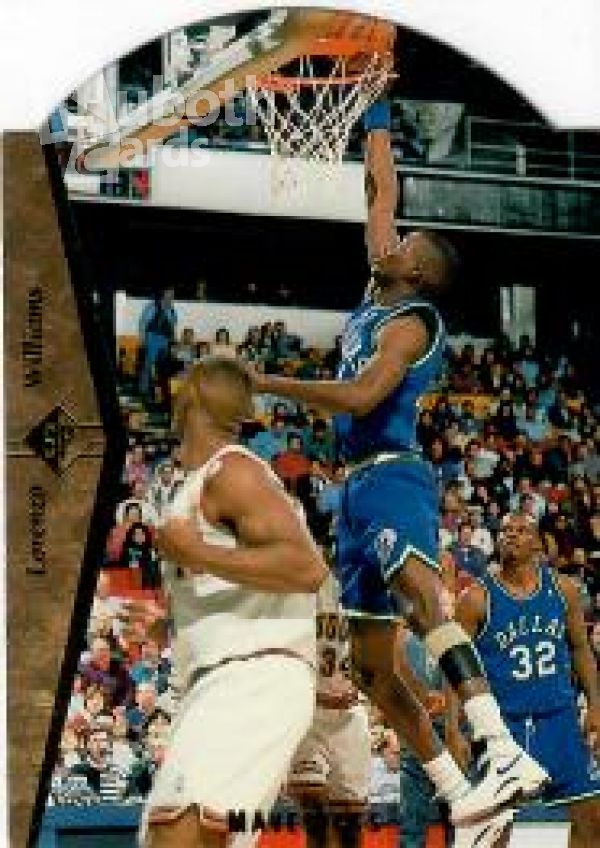 NBA 1994-95 SP Die Cuts - No D60 - Lorenzo Williams